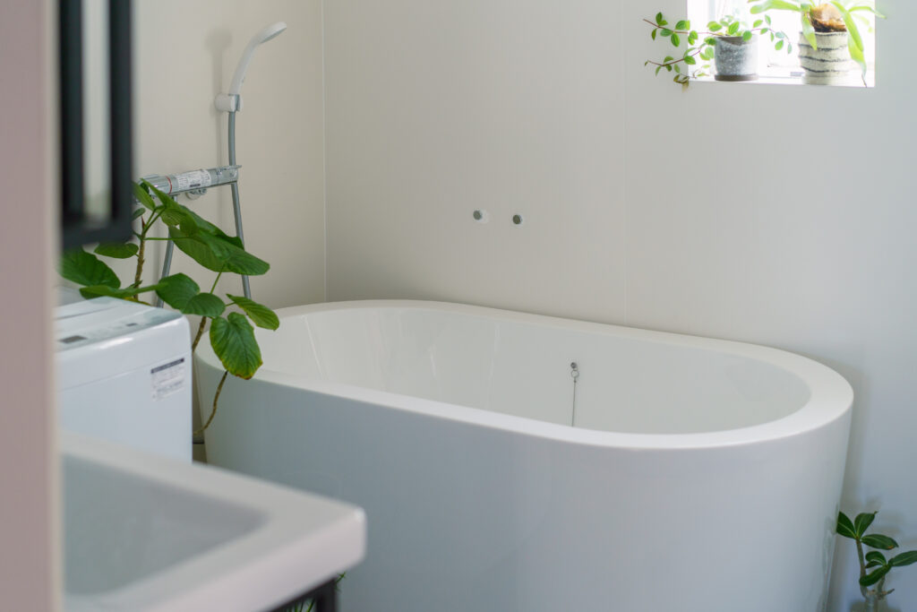 団地リノベの事例：浴室