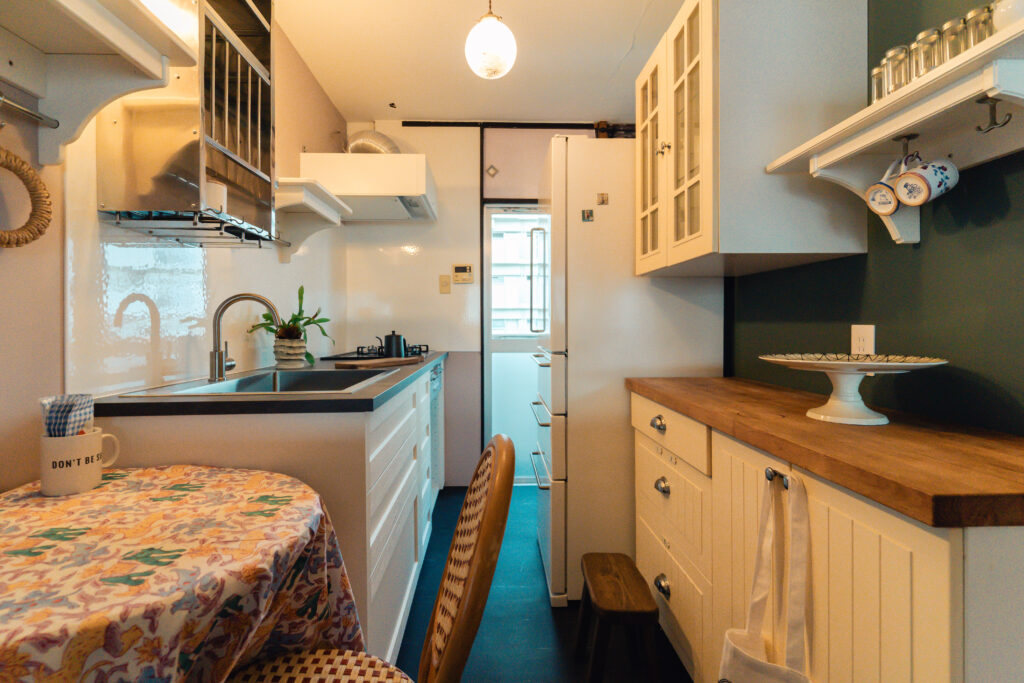 団地リノベの事例：キッチン